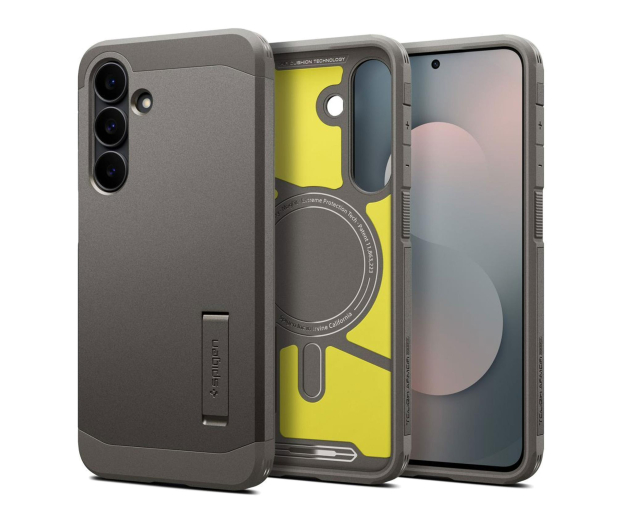 Spigen Tough Armor Mag MagsaFE Do Galaxy S25 FE Gunmetal - 1367298 - zdjęcie
